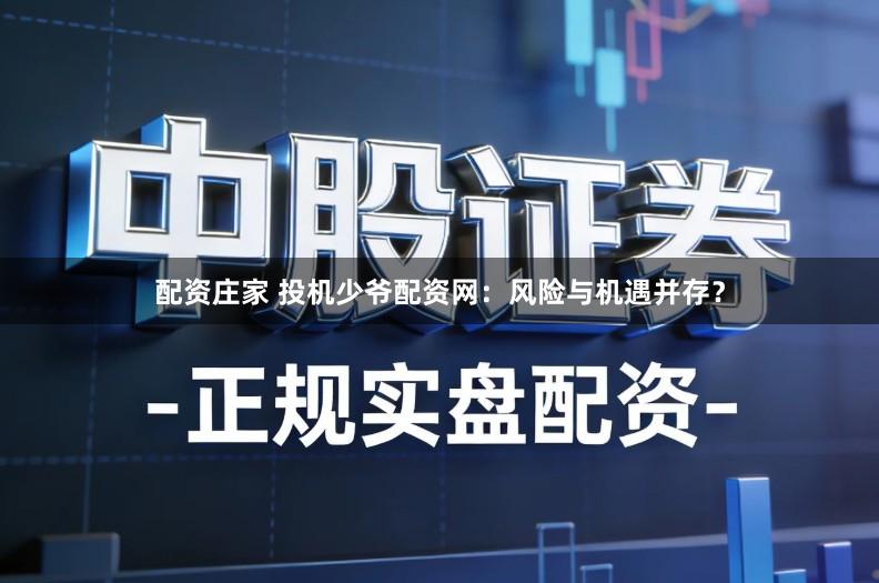 配资庄家 投机少爷配资网：风险与机遇并存？