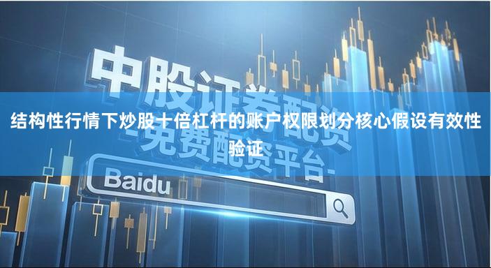 结构性行情下炒股十倍杠杆的账户权限划分核心假设有效性验证