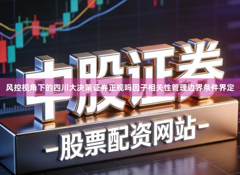 风控视角下的四川大决策证券正规吗因子相关性管理边界条件界定