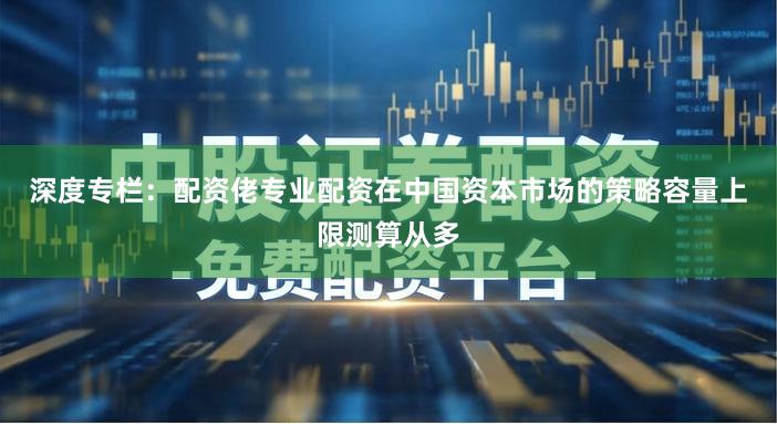 深度专栏:配资佬专业配资在中国资本市场的策略容量上限测算从多